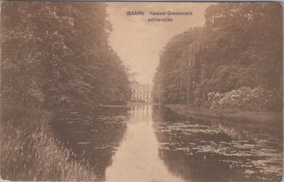 BAARN - Kasteel Groeneveld Achterzijde