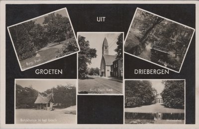 DRIEBERGEN - Meerluik Groeten uit Driebergen