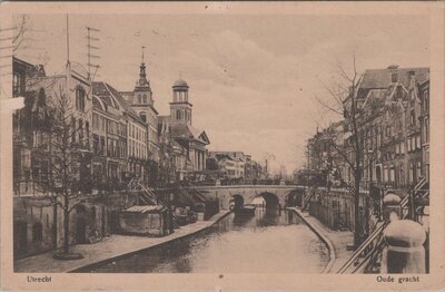 UTRECHT - Oude gracht