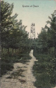 DOORN - Groeten uit Doorn. Uitkijktoren