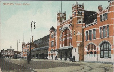 HAARLEM - Ingang Station