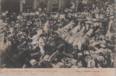 UTRECHT - Lustrumfeesten 1906