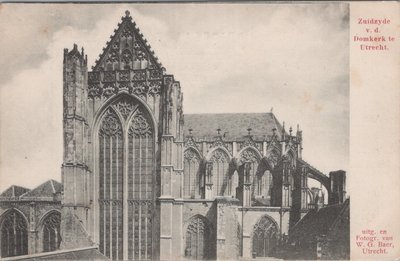 UTRECHT - Zuidzyde v. d. Domkerk te Utrecht