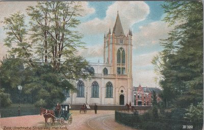 ZEIST - Utrechtsche Straatweg met Kerk