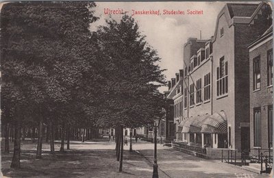 UTRECHT - Janskerkhof, Studenten Sociteit