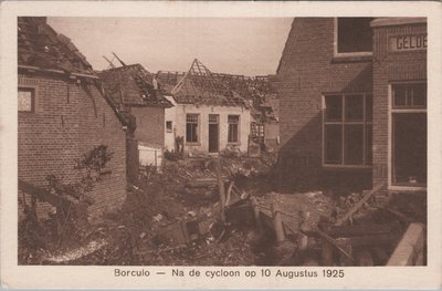 BORCULO - Na de cycloon op 10 Augustus 1925