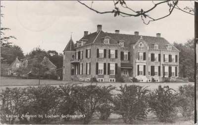 LOCHEM - Kasteel Ampsen bij Lochem (achterzijde)