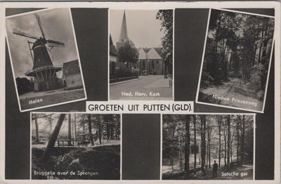 PUTTEN - Meerluik Groeten uit Putten