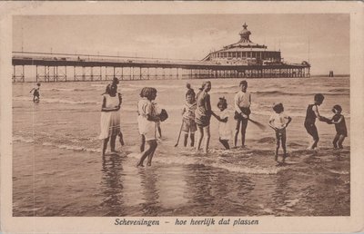 SCHEVENINGEN - Hoe heerlijk dat plassen