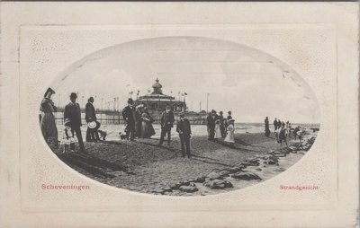 SCHEVENINGEN - Strandgezicht