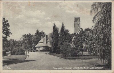 ZEIST - Fransen van de Putlaan, hoek Lyceumlaan