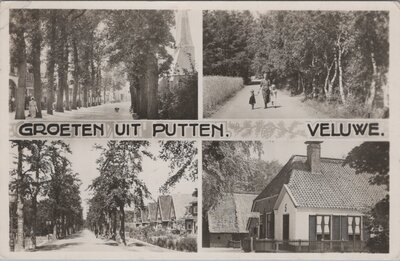 PUTTEN - Meerluik Groeten uit Putten