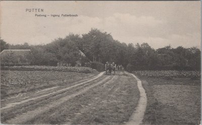 PUTTEN - Postweg Ingang Putterbosch