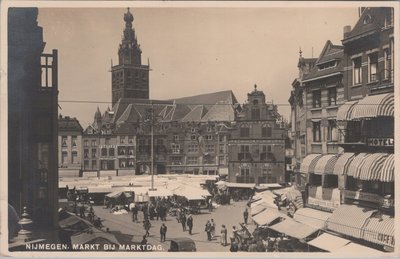 NIJMEGEN - Marktp bij Marktdag