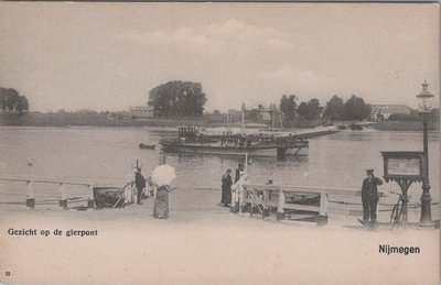 NIJMEGEN - Gezicht op de Gierpont