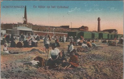 SCHEVENINGEN - En kijkje op het Volksbad