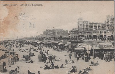 SCHEVENINGEN - Strand en Boulevard