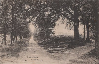 OOSTERBEEK - Italiaansche weg