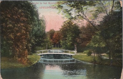 APELDOORN - Gezicht in het Koninklijk Park