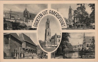 AMERSFOORT - Meerluik Groeten uit Amersfoort