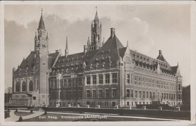 DEN HAAG - Vredespaleis (Achterzijde)