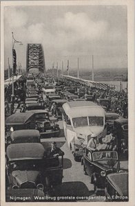 NIJMEGEN - Waalbrug Grootste Overspanning v. Europa