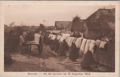 BORCULO - Na de Cycloon op 10 Augustus 1925