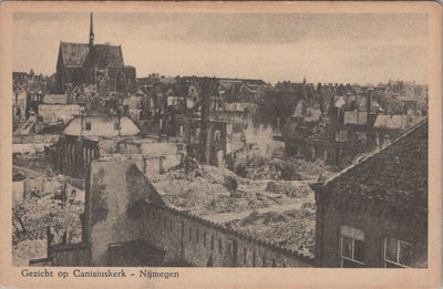 NIJMEGEN - Gezicht op Canisiuskerk