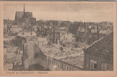 NIJMEGEN - Gezicht op Canisiuskerk