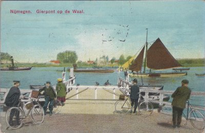 NIJMEGEN - Gierpont op de Waal