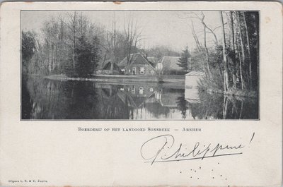 ARNHEM - Boerderij op het landgoed Sonsbeek