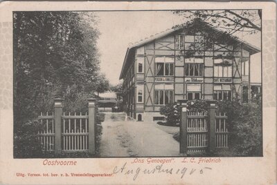 OOSTVOORNE AAN ZEE - Ons Genoegen L. C. Friedrich