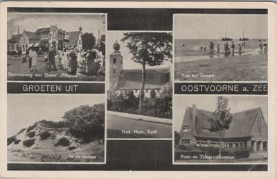 OOSTVOORNE AAN ZEE - Meerluik Groeten uit Oostvoorne aan Zee