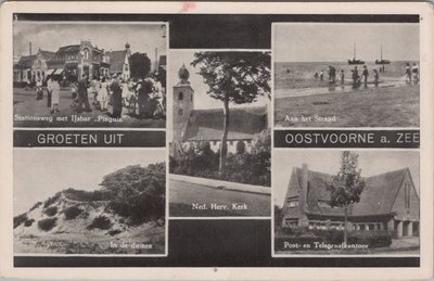 OOSTVOORNE AAN ZEE - Meerluik Groeten uit Oostvoorne aan Zee