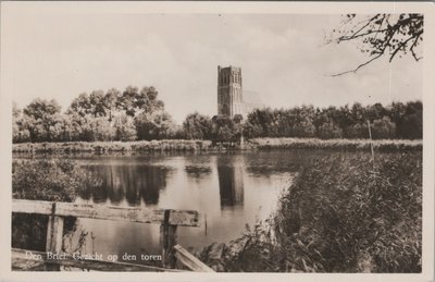 DEN BRIEL - Gezicht op den Toren