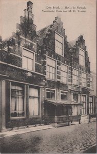 DEN BRIEL - Hotel de Nymph. Voormalig Huis van M. H. Tromp