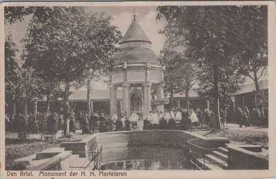 DEN BRIEL - Monument der H. H. Martelaren