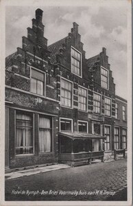 DEN BRIEL - Hotel de Nymph Voormalig huis van M. H. Tromp