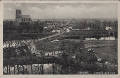 DEN BRIEL - Panorama Zuid Kant