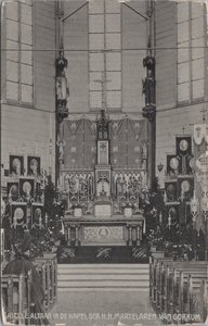 BRIELLE - Altaar in de kapel der H.H. martelaren van Gorkum