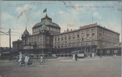 SCHEVENINGEN - Kurhaus, landzijde