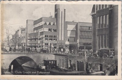 UTRECHT - Oude Gracht met Potterstraat