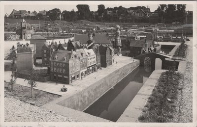 DEN HAAG - Miniatuurstad Madurodam. Oud Stadsgedeelte