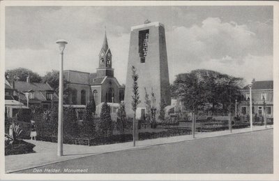 DEN HELDER - Monument