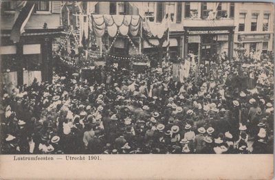 UTRECHT - Lustrumfeesten - Utrecht 1901