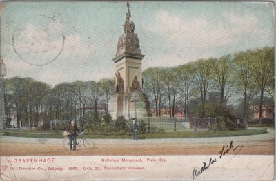 S GRAVENHAGE - Nationaal Monument. Plein 1813.