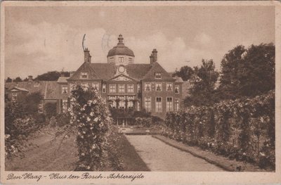 DEN HAAG - Huis ten Bosch - Achterzijde