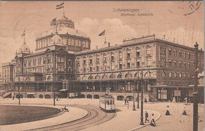 SCHEVENINGEN - Kurhaus, Landzijde