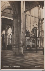 GOUDA - Interieur St. Janskerk