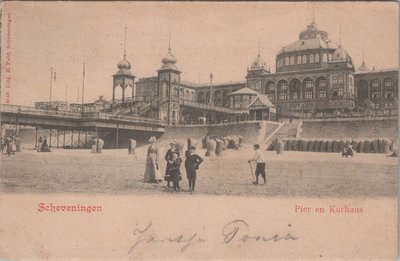 SCHEVENINGEN - Pier en Kurhaus